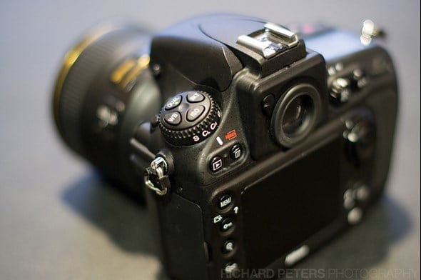 Nikon D800 controls