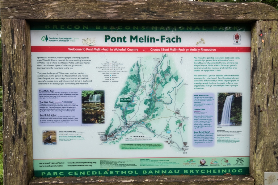Photographing the Afon Nedd Waterfalls in the Brecon Beacons