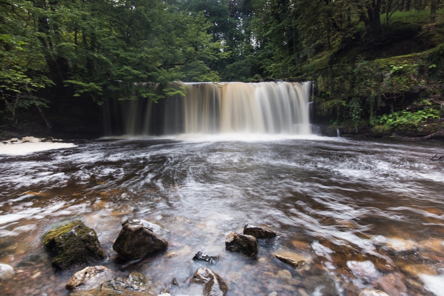 Photographing the Afon Nedd Waterfalls in the Brecon Beacons