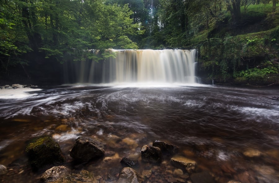 Photographing the Afon Nedd Waterfalls in the Brecon Beacons