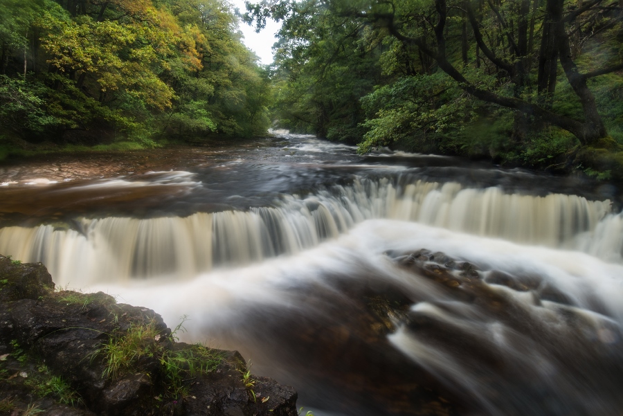 Photographing the Afon Nedd Waterfalls in the Brecon Beacons