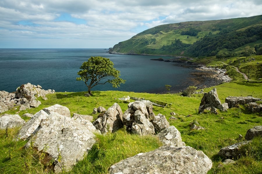 The best landscape photography locations on the Antrim Coast 