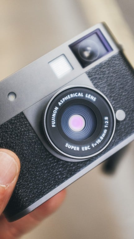 The X-Half viewfinder