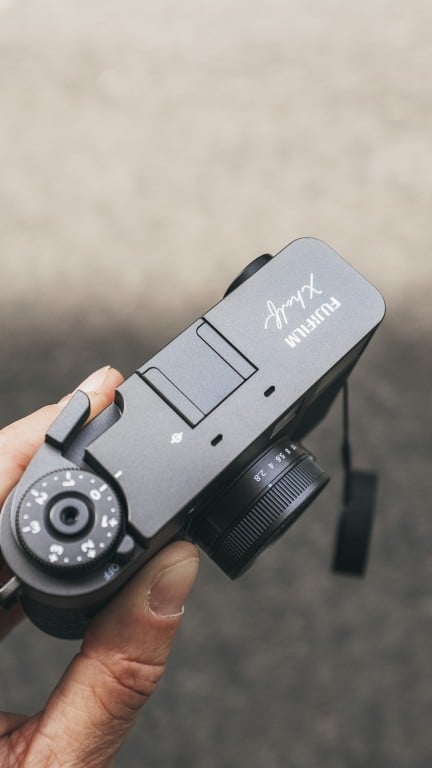 The X-Half viewfinder