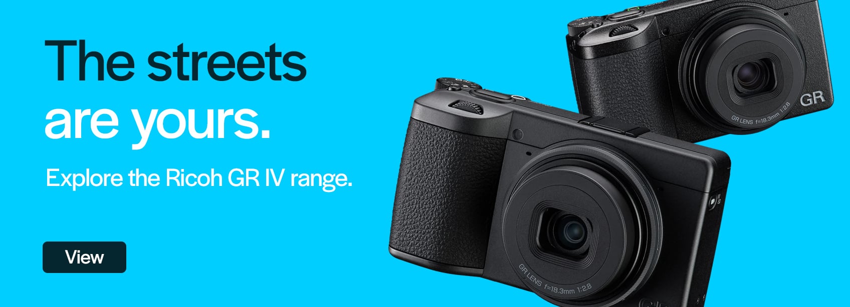 Ricoh GR cameras