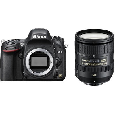 Nikon D610 Digital Camera with 16-85mm f3.5-5.6G VR ED AF-S EX Lens