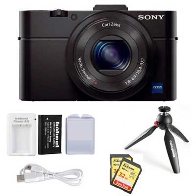 Sony Cyber-Shot RX100 II Digital Camera Premium Kit