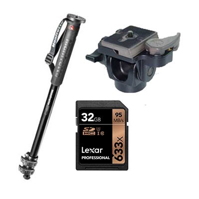 Monopod + SD Card