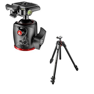 Manfrotto MT055CXPRO3 Carbon Fibre Tripod + Manfrotto XPRO Ball Head