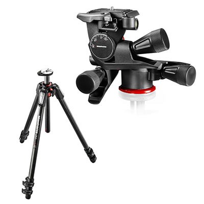 Manfrotto MT055CXPRO3 Carbon Fibre Tripod + Manfrotto XPRO 3-Way Geared Head