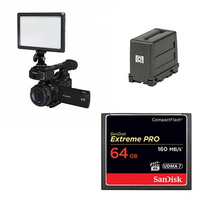 SanDisk Extreme Pro 64GB 160MB/s CF and NanGuang LED Pad Light Luxpad22