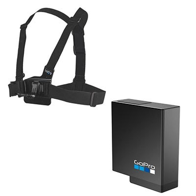 GoPro HERO5 Rechargeable Battery and Chest Mount