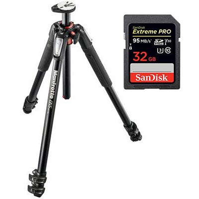 Tripod + Card Bundle