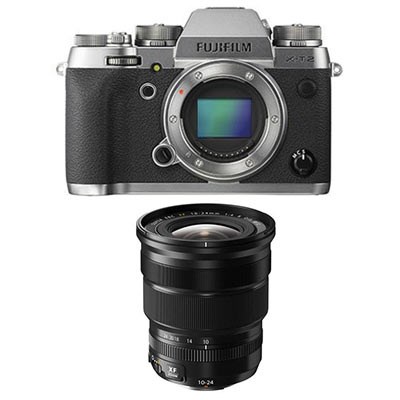 Fujifilm X-T2 Digital Camera - Graphite with 10-24mm f4 R OIS XF Fujinon Lens
