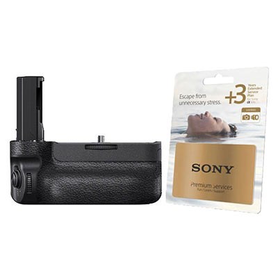 Sony VG-C3EM Battery Grip plus 3 Year Extended Warranty