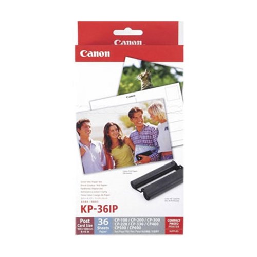 Used Canon KP36IP Selphy Ink + Paper Kit