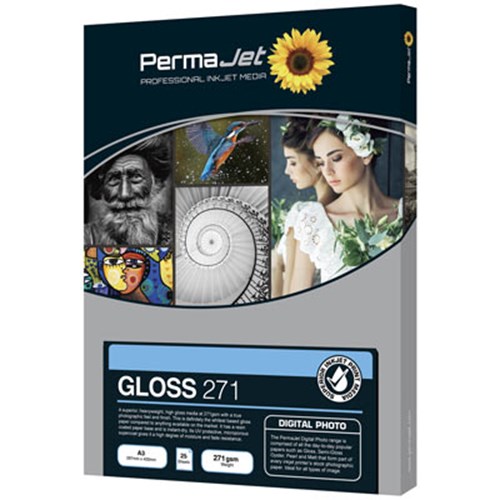 Used Permajet Instant Dry Gloss A4 100 sheets