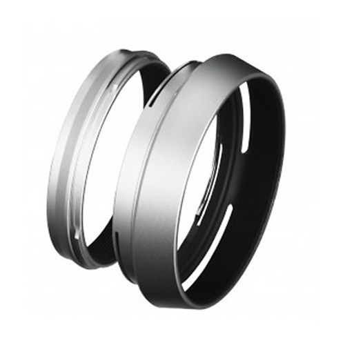Used Fujifilm X100 / X100S Lens Hood with Adapter Ring - Silver