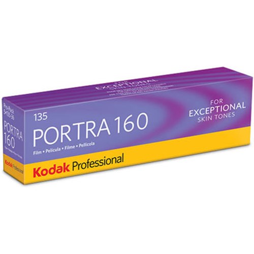 Used Kodak Pro Portra 160 Film 135-36 (Pack of 5)