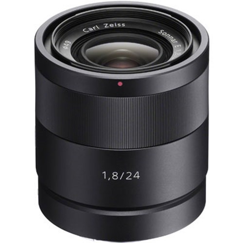 Used Sony E 24mm F1.8 ZA Carl Zeiss Sonnar T* Lens
