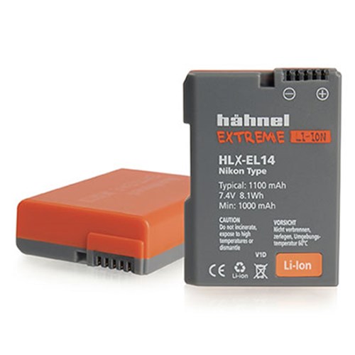 Used Hahnel Extreme HLX-EL14 Battery (Nikon EN-EL14)