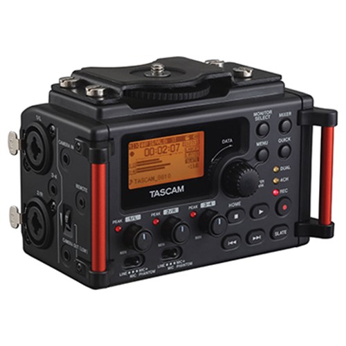 Used Tascam DR-60D Mark II Linear PCM Recorder / Mixer For DSLR