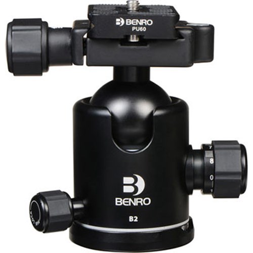 Used Benro B2 + PU60 Magnesium Ball Head