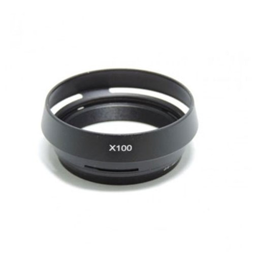 Used Fujifilm X100 / X100S Lens Hood with Adapter Ring - Black