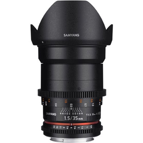 Used Samyang 35mm T1.5 AS UMC II VDSLR Lens - Canon Fit