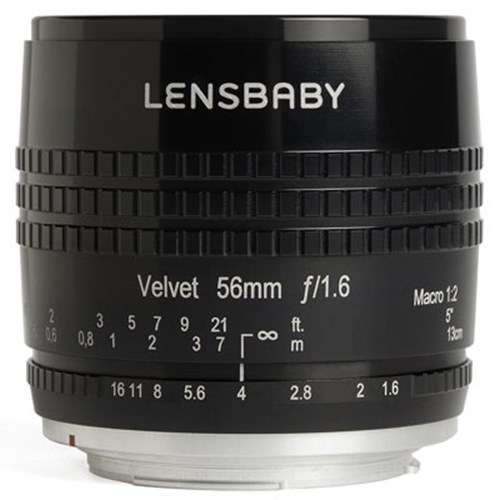 Used Lensbaby Velvet 56mm f1.6 Lens for Nikon F