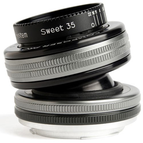 Used Lensbaby Composer Pro II with Sweet 35 Optic for Canon EF