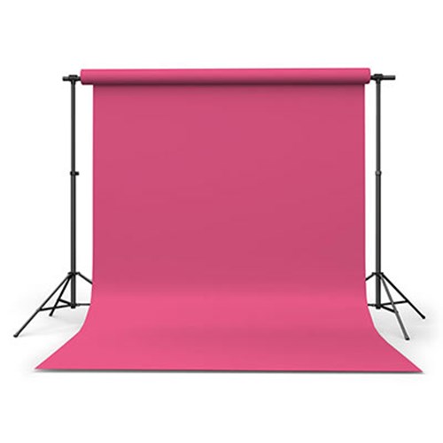 Used Calumet Rose Pink 1.35m x 11m Seamless Background Paper