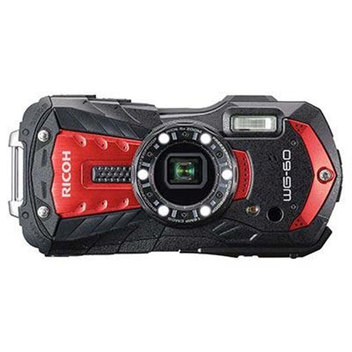 Used Ricoh WG-60 Digital Camera - Red