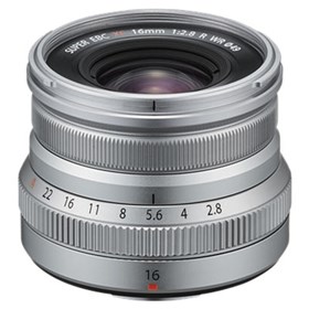 Fujifilm XF 16mm f2.8 R WR Lens - Silver
