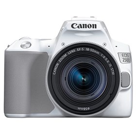 Canon EOS 250D Digital SLR Camera with 18-55mm IS STM Lens - White