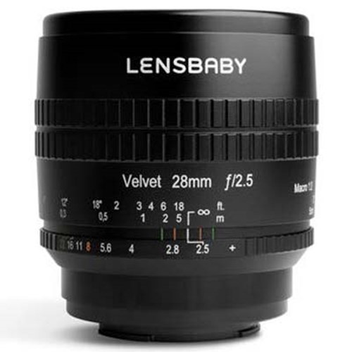 Used Lensbaby Velvet 28mm f2.5 Lens for Sony E