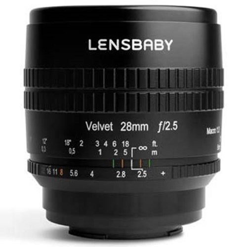 Used Lensbaby Velvet 28mm f2.5 Lens - Canon RF Fit