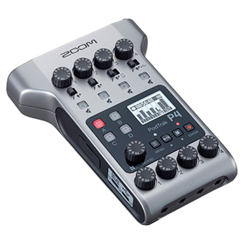 Used Zoom PodTrak P4 Podcast Recorder