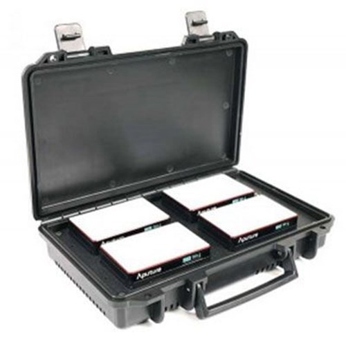 Used Aputure MC RGBWW 4-Light Travel Kit
