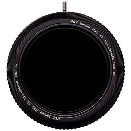 Used H&Y REVORING 67-82mm VND ND3-ND1000 and Circular Polariser Filter