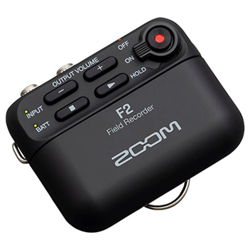 Used Zoom F2 Field Recorder and Lavalier Mic