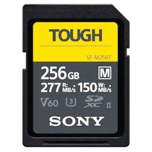Used Sony M Series TOUGH 256GB UHS-II 277MB/Sec SDXC Card