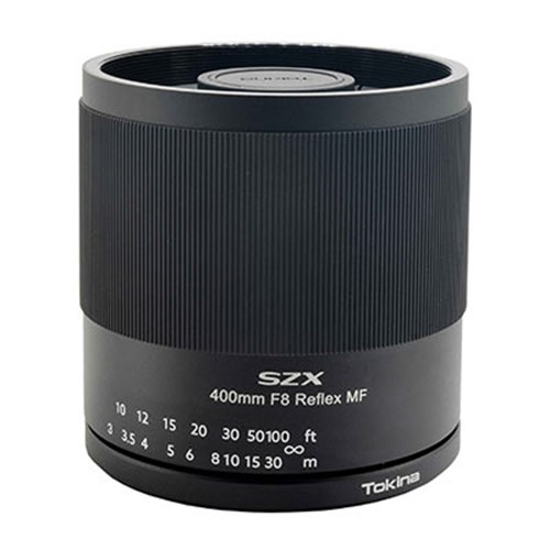 Used Tokina SZX 400mm f8 Reflex MF Lens with Mount Adapter for Fujifilm X