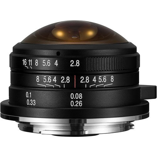 Used Laowa 4mm f2.8 Fisheye Lens for Micro Four Thirds