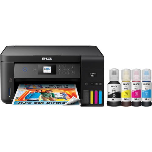 Used Epson ET-2750 EcoTank A4 Printer