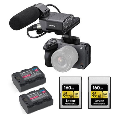 Sony FX30 with XLR Essential Kit