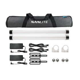 NanLite Pavotube II 15X RGBWW LED Two Tube Kit