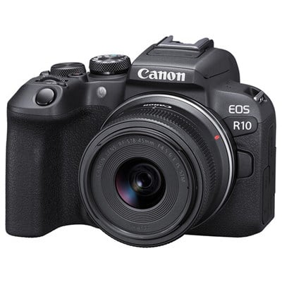 Canon EOS R10 Digital Camera with 18-45mm Lens