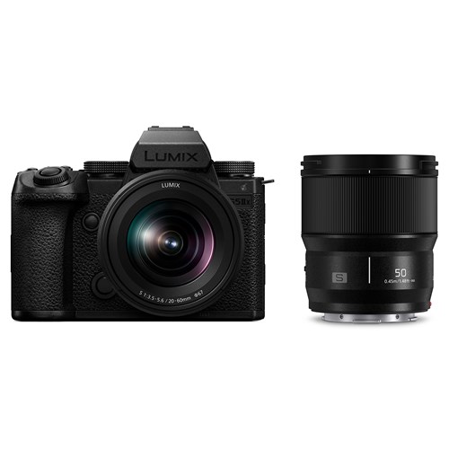 Used Panasonic Lumix S5 IIX Digital Camera with 20-60mm and 50mm Lens