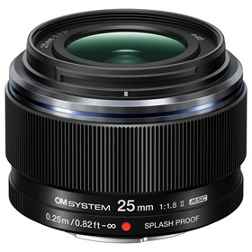 OM SYSTEM M.Zuiko Digital ED 25mm f1.8 II Lens